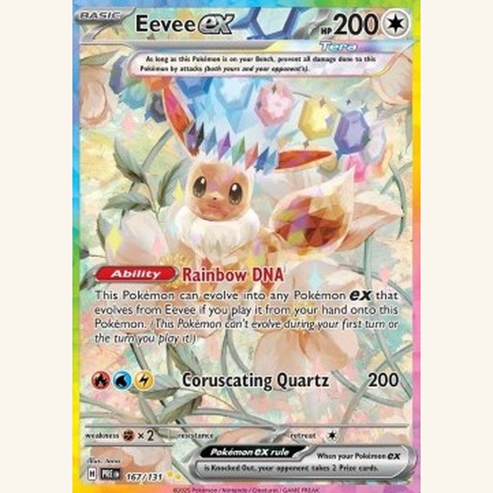 Eevee ex PRE 167 Near Mint: representative image