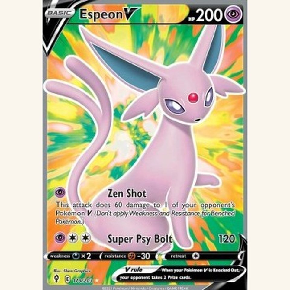 Espeon V EVS 180 Near Mint: representative image