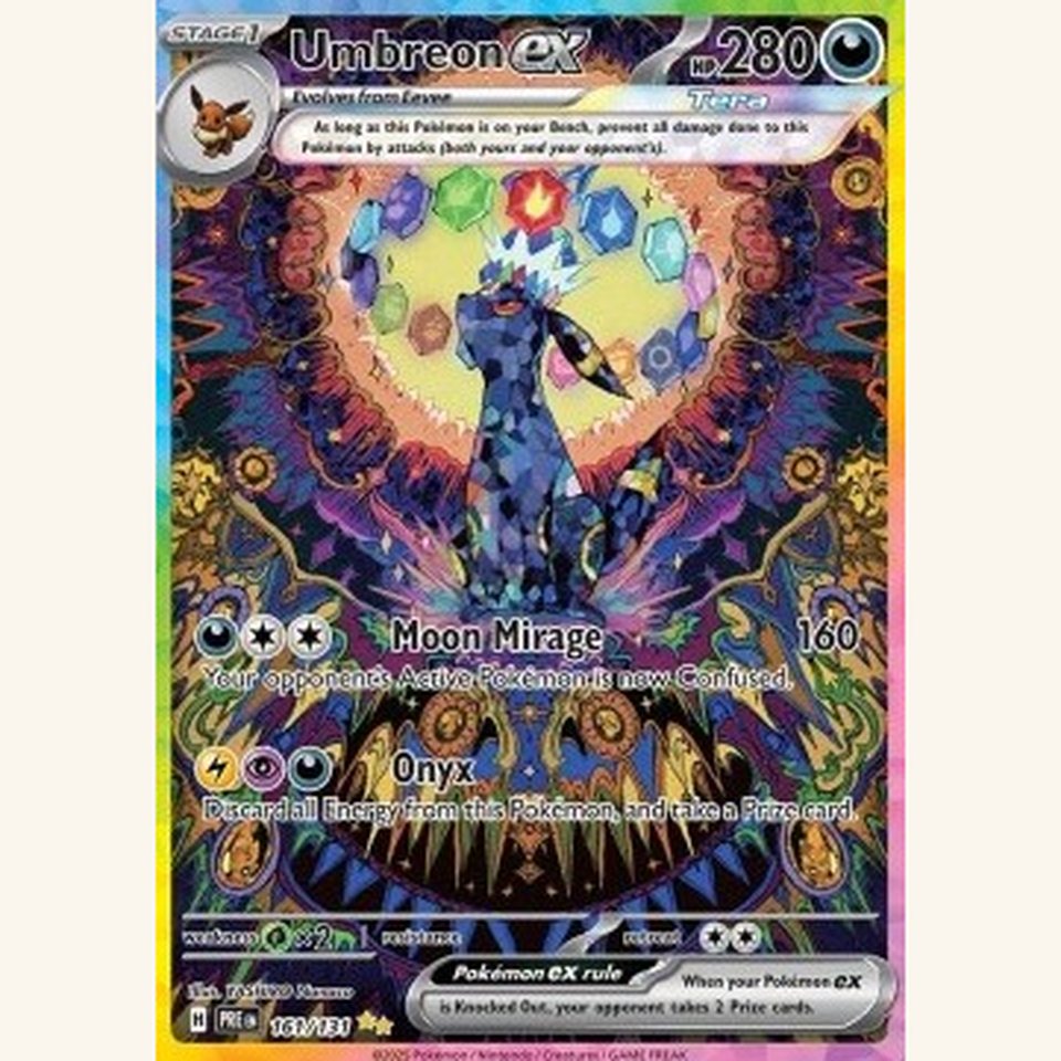Roaring Moon ex PRE 162 Near Mint: representative image