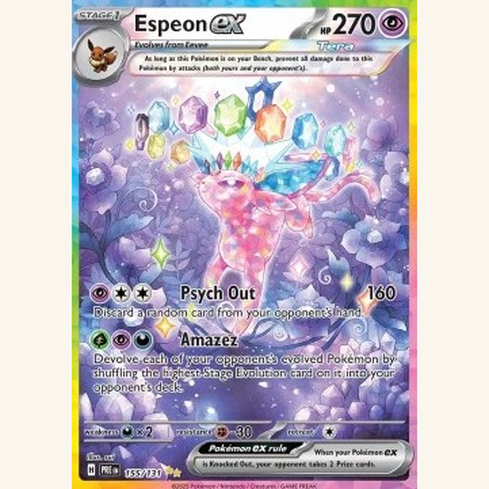 Sylveon ex PRE 156 Near Mint: representative image