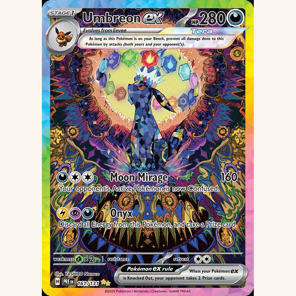 Umbreon ex 161/131 PSA 10: representative image